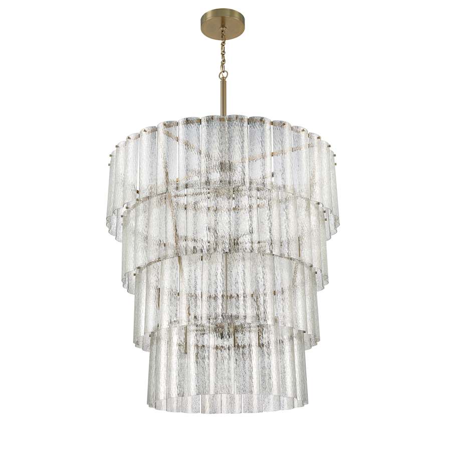 Craftmade Museo 28 Light 48" Wide Waterfall Chandelier