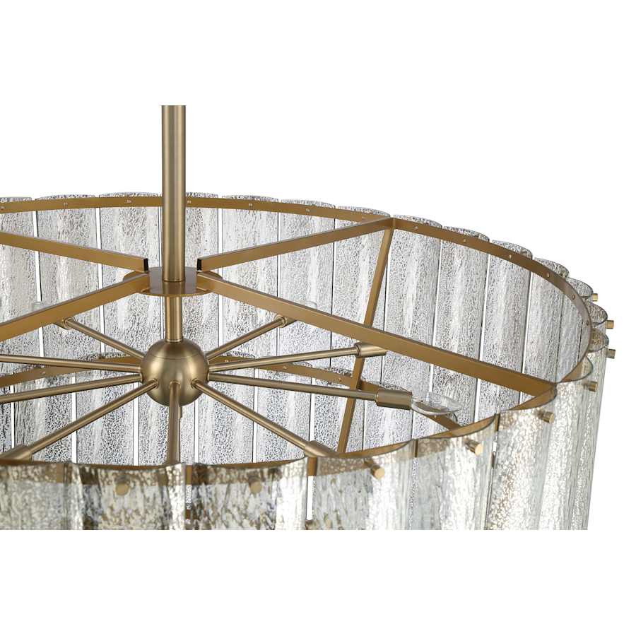 Craftmade Museo 28 Light 48" Wide Waterfall Chandelier