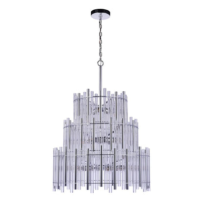 Craftmade Reveal 13 Light 28" Wide Waterfall Chandelier