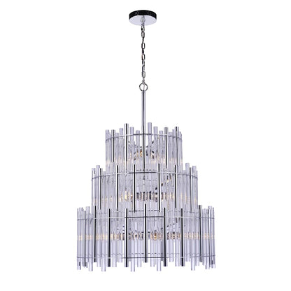 Craftmade Reveal 13 Light 28" Wide Waterfall Chandelier