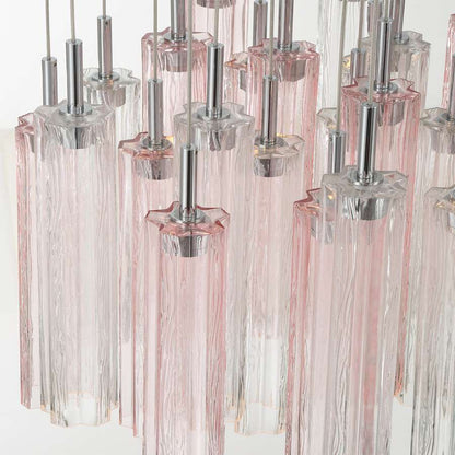 Crystorama Lighting Group Addis 26" Wide Multi Light Pendant with Spring Glass Shades