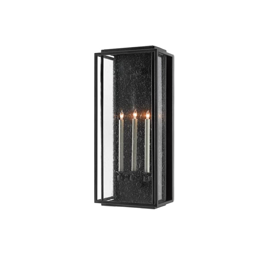 Currey and Company Wright 3 Light 33" Tall LED Outdoor Wall Sconce