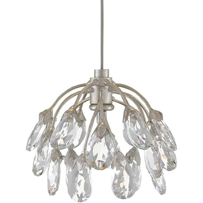 Currey and Company Crystal Bud 30 Light 56" Wide Crystal Linear Pendant