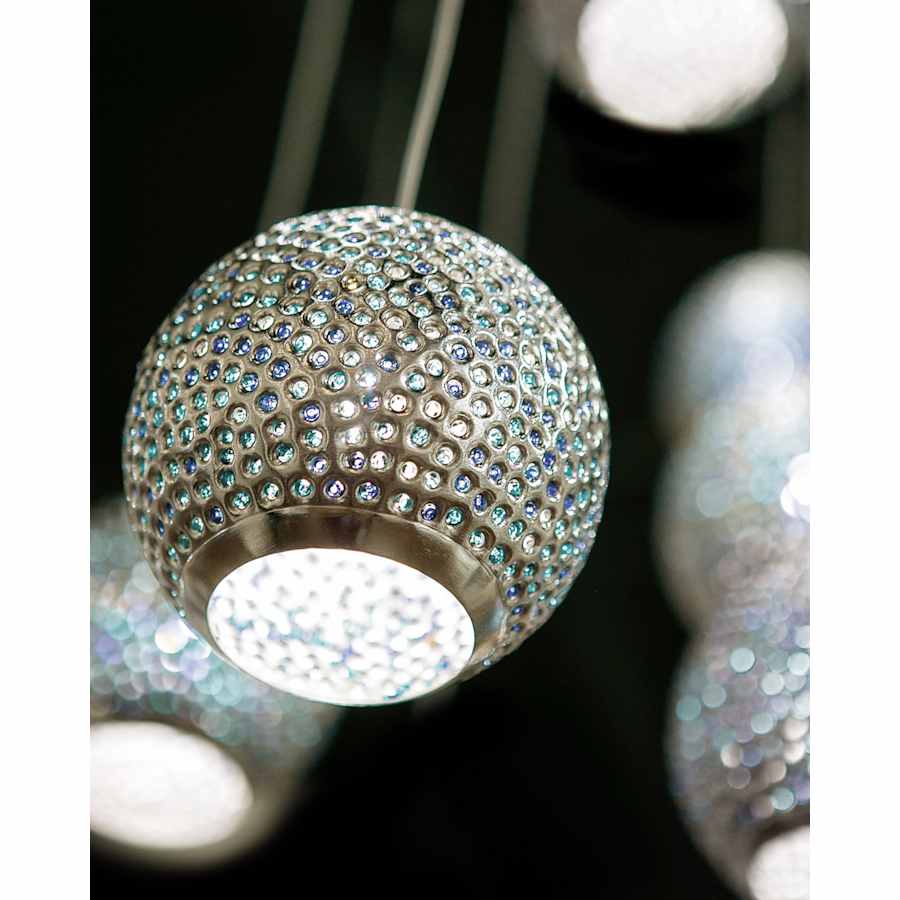 Currey and Company Giro 15 Light 21" Wide Multi Light Pendant