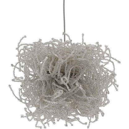 Currey and Company Birds Nest 15 Light 48" Wide Abstract Linear Pendant