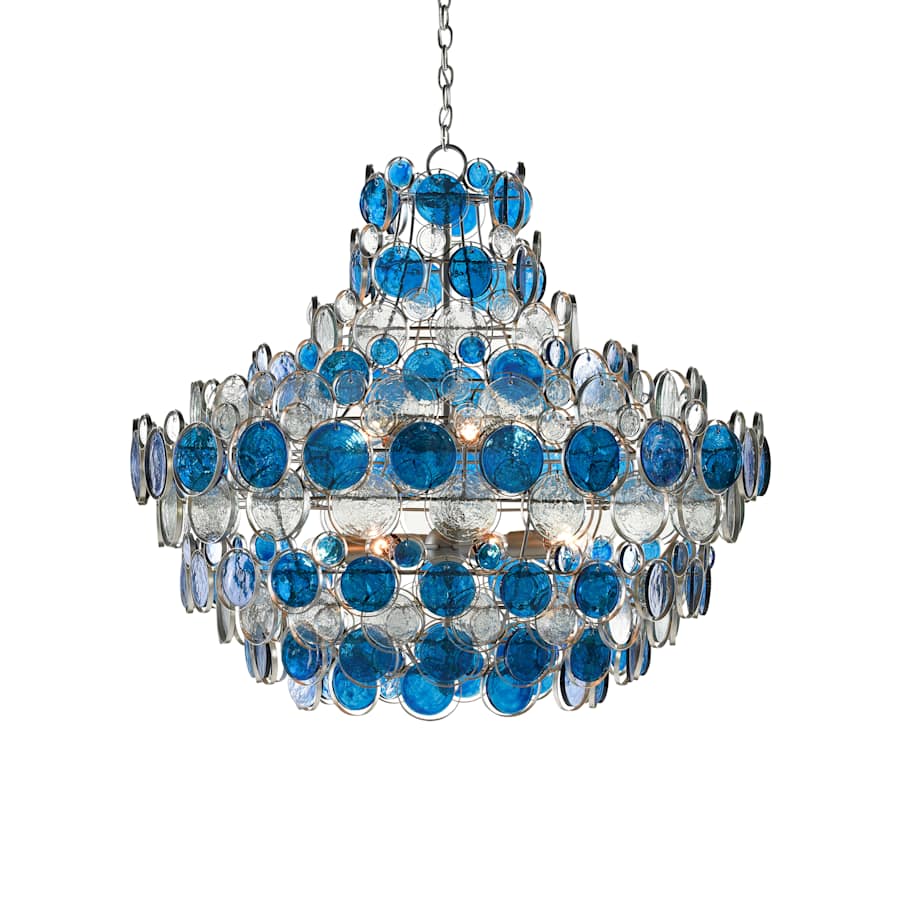 Currey and Company Galahad 12 Light 43" Wide LED Empire Chandelier