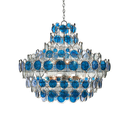Currey and Company Galahad 12 Light 43" Wide LED Empire Chandelier