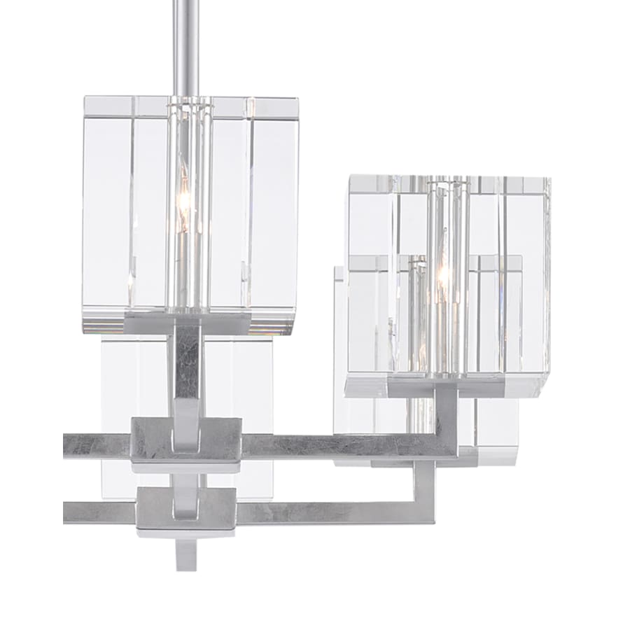 Currey and Company Valerio 6 Light 48" Wide LED Linear Chandelier