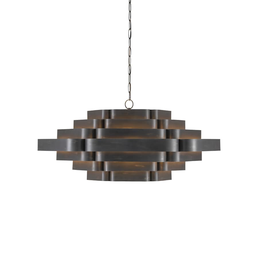 Currey and Company 6 Light 48" Wide LED Chandelier