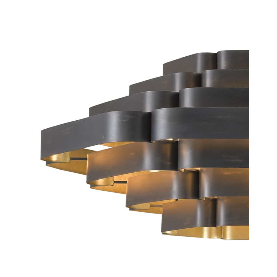 Currey and Company 6 Light 48" Wide LED Chandelier