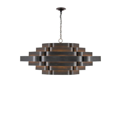Currey and Company 6 Light 48" Wide LED Chandelier