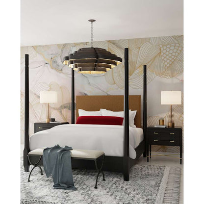 Currey and Company 6 Light 48" Wide LED Chandelier