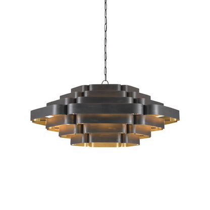 Currey and Company 6 Light 48" Wide LED Chandelier