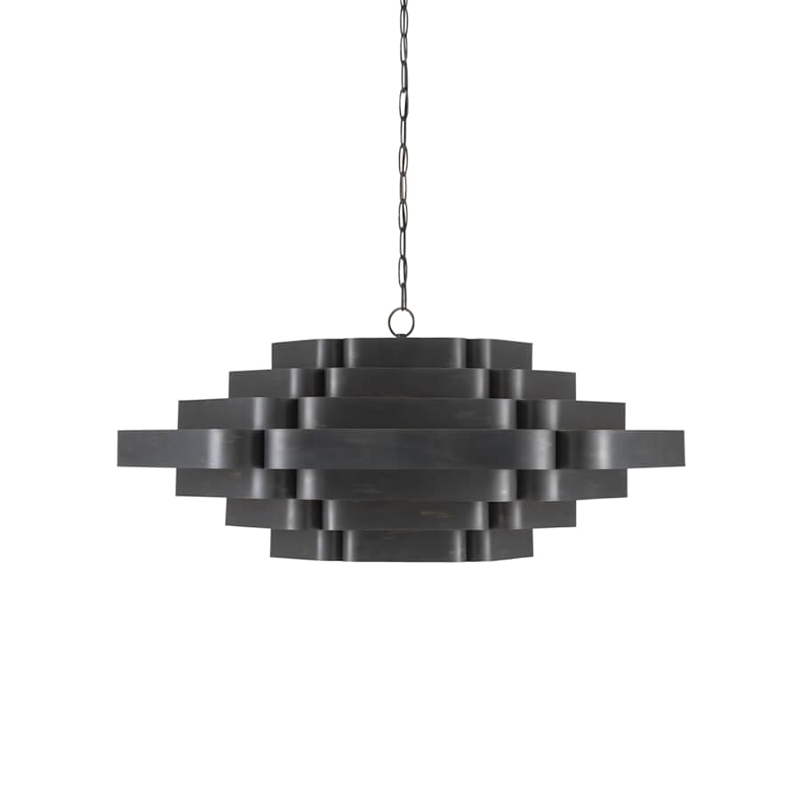 Currey and Company 6 Light 48" Wide LED Chandelier