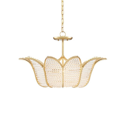 Currey and Company 3 Light 27" Wide LED Chandelier