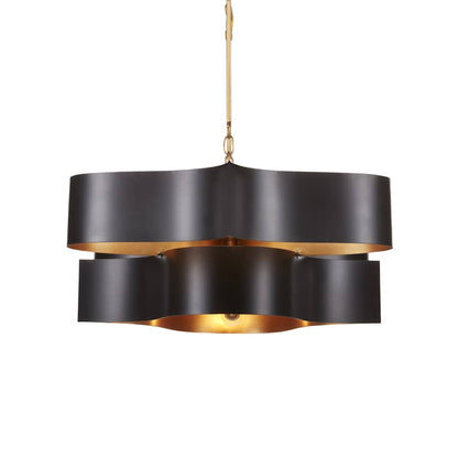 Currey and Company Grand Lotus 6 Light 51" Wide LED Chandelier