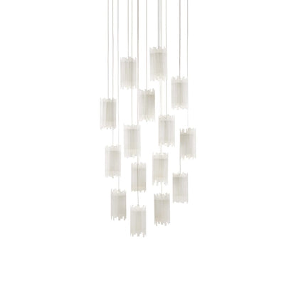 Currey and Company Escenia 15 Light 23" Wide LED Multi Light Pendant