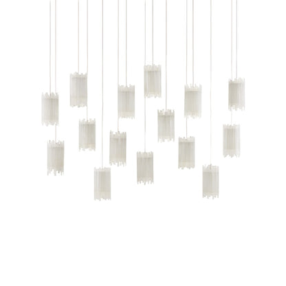 Currey and Company Escenia 15 Light 48" Wide LED Multi Light Pendant