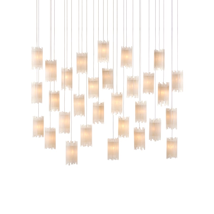 Currey and Company Escenia 30 Light 54" Wide LED Multi Light Pendant
