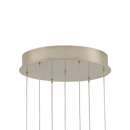 Currey and Company Daze 7 Light 17" Wide LED Multi Light Pendant