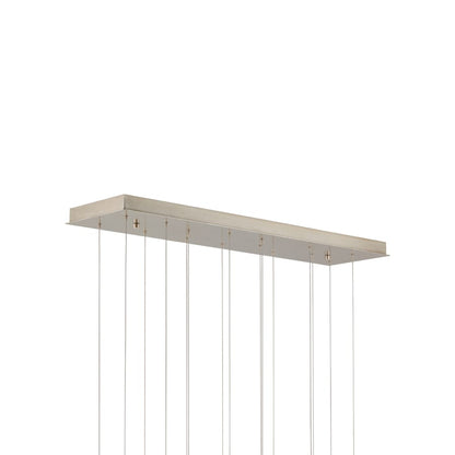 Currey and Company Lazio 15 Light 48" Wide LED Multi Light Pendant