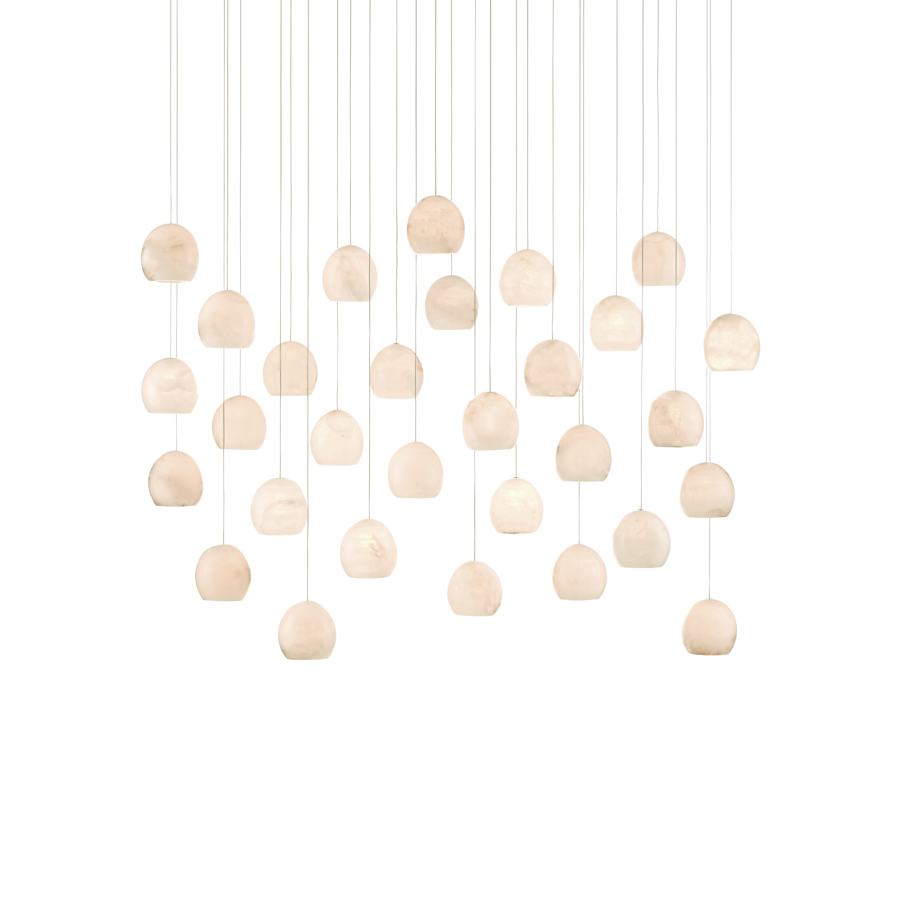 Currey and Company Lazio 30 Light 54" Wide LED Multi Light Pendant