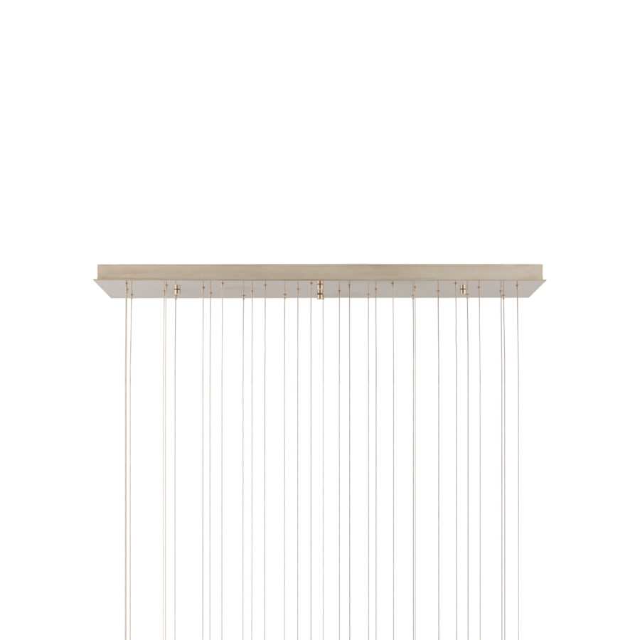 Currey and Company Lazio 30 Light 54" Wide LED Multi Light Pendant