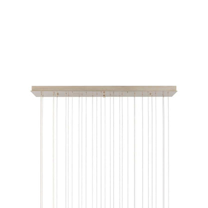 Currey and Company Lazio 30 Light 54" Wide LED Multi Light Pendant