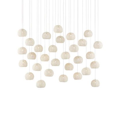 Currey and Company Piero 30 Light 54" Wide LED Multi Light Pendant