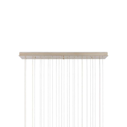 Currey and Company Piero 30 Light 54" Wide LED Multi Light Pendant