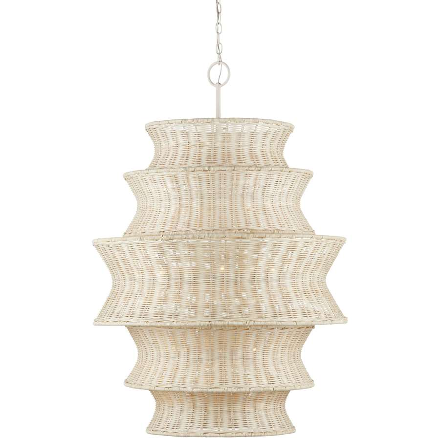 Currey and Company Phebe 9 Light 32" Wide Waterfall Chandelier