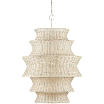 Currey and Company Phebe 9 Light 32" Wide Waterfall Chandelier