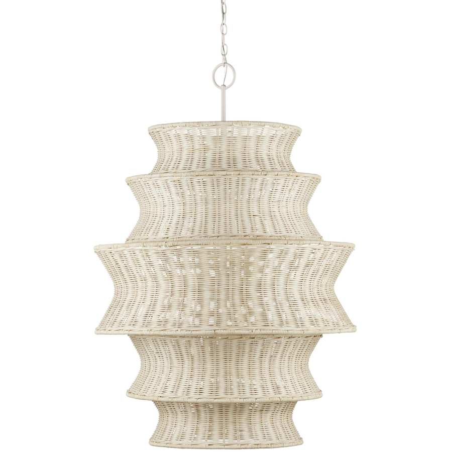 Currey and Company Phebe 9 Light 32" Wide Waterfall Chandelier
