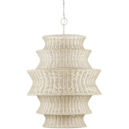 Currey and Company Phebe 9 Light 32" Wide Waterfall Chandelier