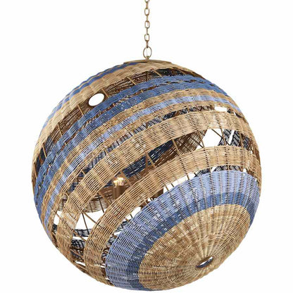 Currey and Company 5 Light 48" Wide Globe Chandelier