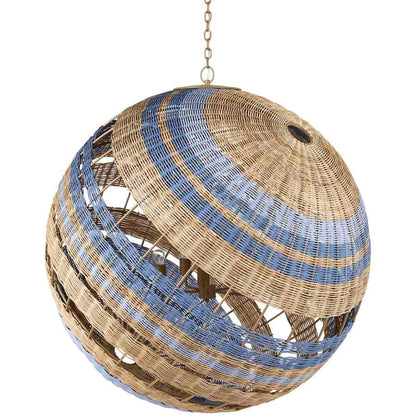 Currey and Company 5 Light 48" Wide Globe Chandelier