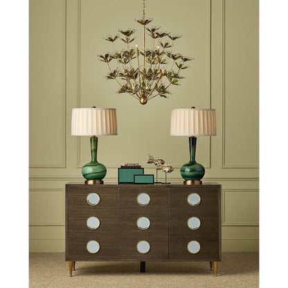 Currey and Company Midsummer 9 Light 39" Wide Wrought Iron Candle Style Chandelier