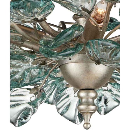 Currey and Company Baobab 8 Light 34" Wide Semi-flush Ceiling Fixture