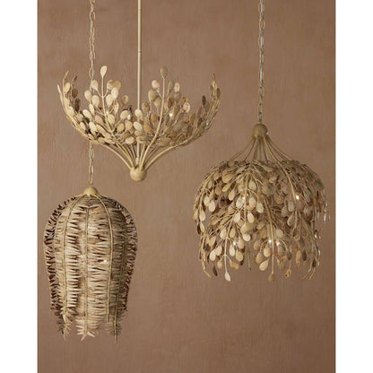 Currey and Company Maypan 6 Light 20" Wide Pendant