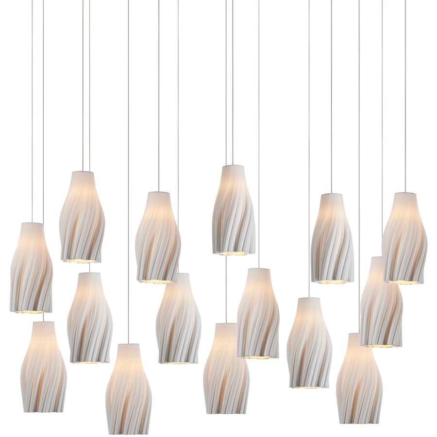 Currey and Company Posh 15 Light 48" Wide Linear Pendant