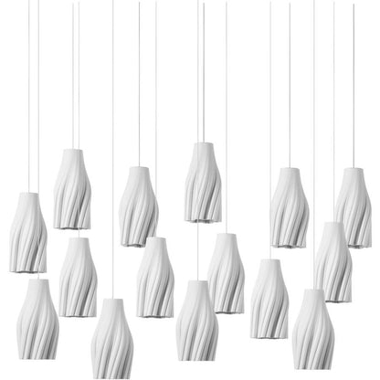 Currey and Company Posh 15 Light 48" Wide Linear Pendant