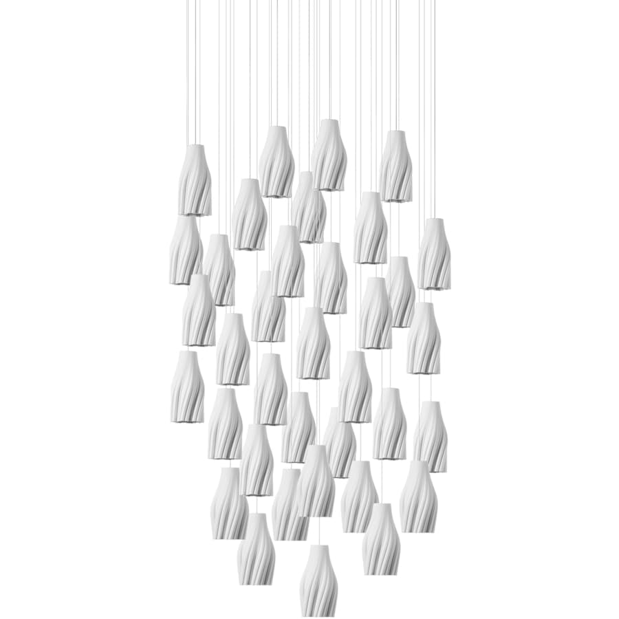 Currey and Company Posh 36 Light 33" Wide Multi Light Pendant