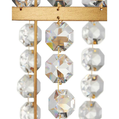Currey and Company Bradshaw 4 Light 20" Wide Crystal Pendant