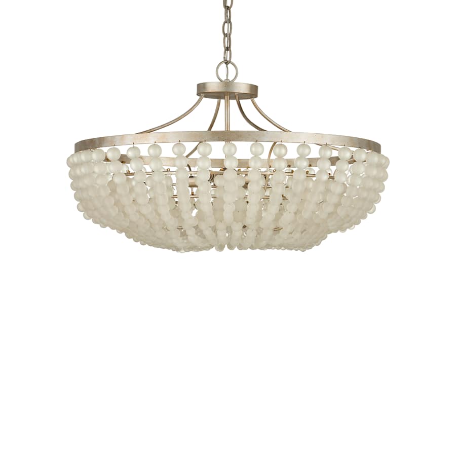 Currey and Company Chanteuse 4 Light 31" Wide Semi-Flush Bowl Ceiling Fixture
