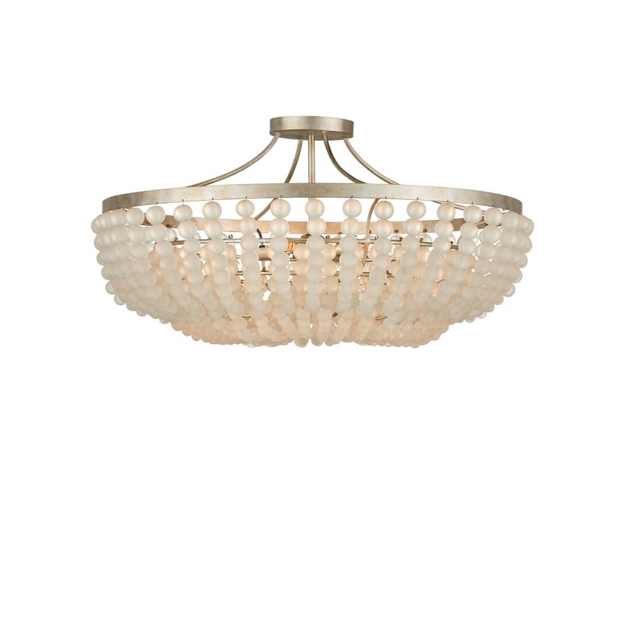 Currey and Company Chanteuse 4 Light 31" Wide Semi-Flush Bowl Ceiling Fixture