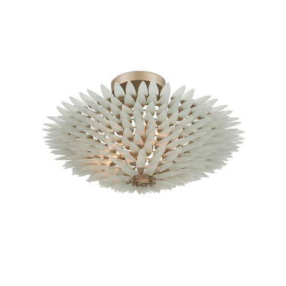 Currey and Company Dahlia 3 Light 22" Wide Semi-Flush Bowl Ceiling Fixture