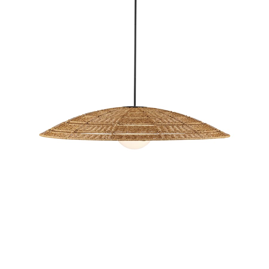 Currey and Company Barbary 42" Wide Outdoor Pendant
