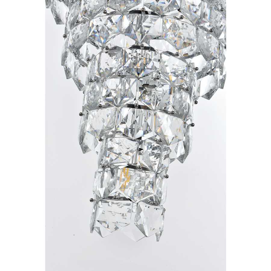 Elegant Lighting Adaline 26 Light 24" Wide Waterfall Chandelier