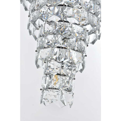 Elegant Lighting Adaline 26 Light 24" Wide Waterfall Chandelier