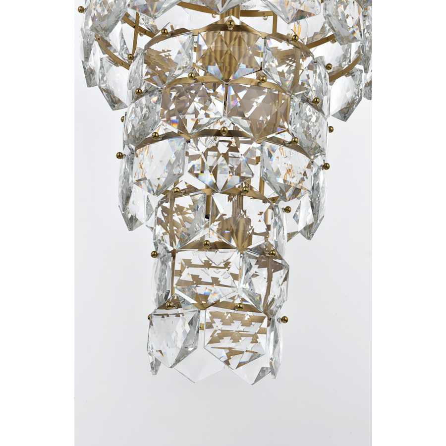 Elegant Lighting Adaline 26 Light 24" Wide Waterfall Chandelier